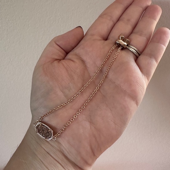 Kendra Scott Rose Gold necklace, bracelet, and cuff set - Picture 12 of 12